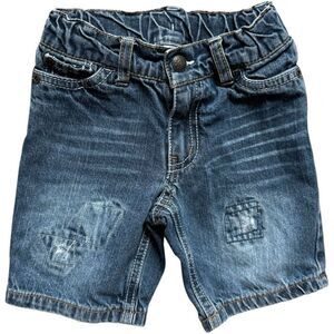 Baby Toddler Boys Koala Kids Patchwork Denim Jean Shorts - Sz 24 mo / 2T